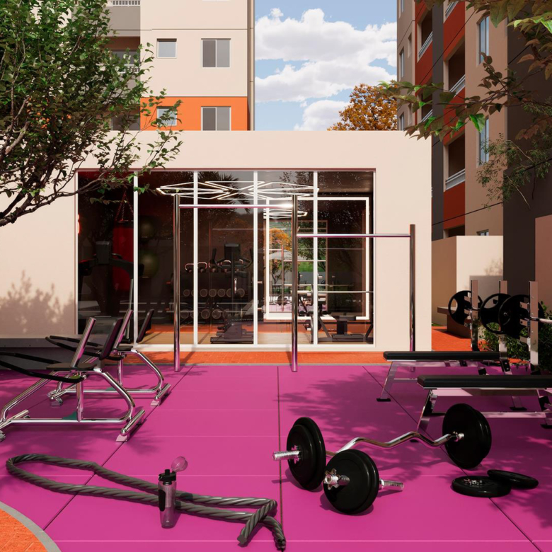 Academia externa - Conceito Califórnia