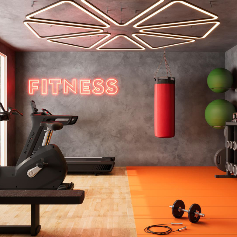 Academia climatizada - Conceito Califórnia