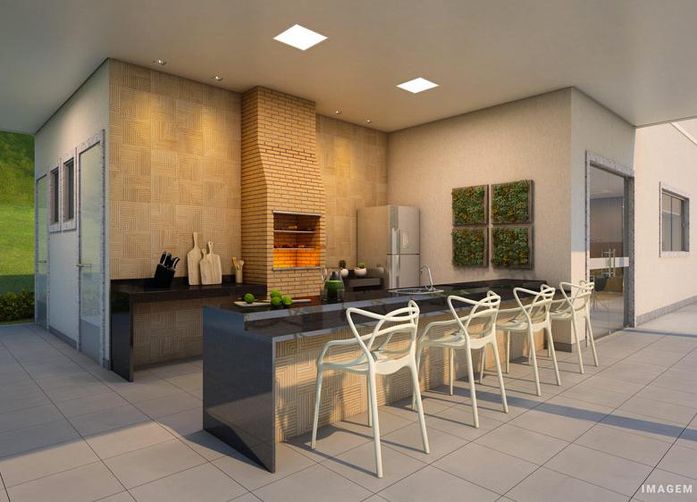 Área Gourmet Salão de Festas