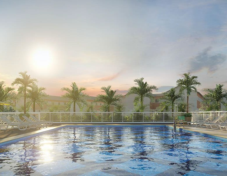 Vista Piscina - Golden Clube