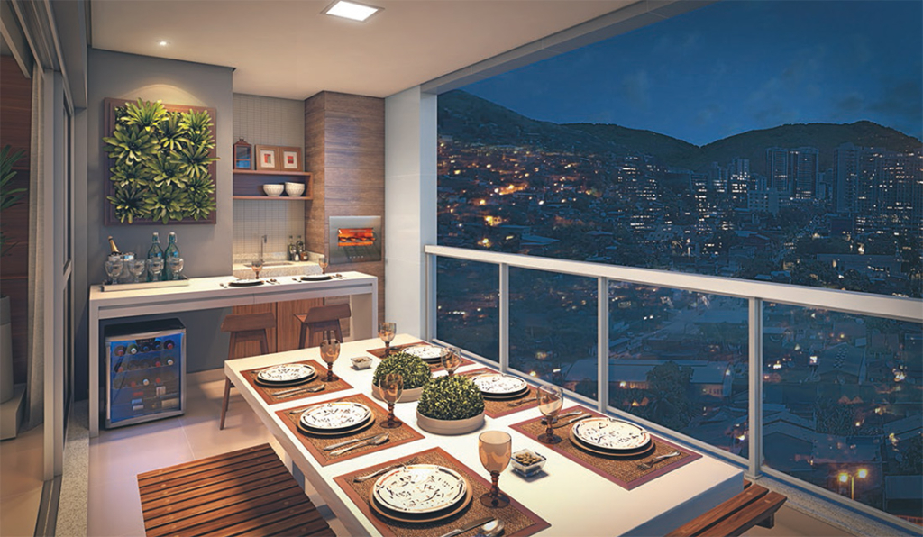 Murano Residences - Varanda Gourmet