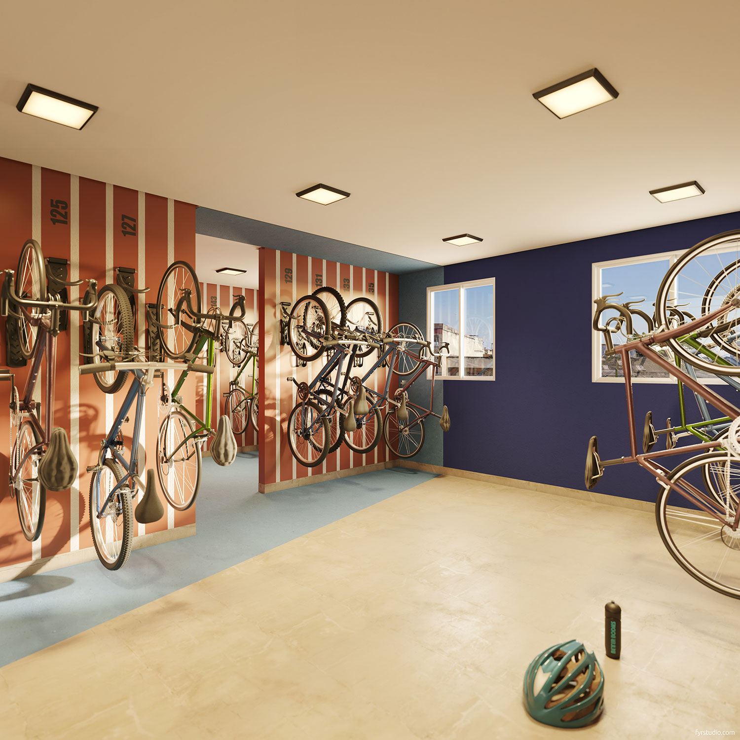 Bicicletário - Riva BeOn Porto Residencial