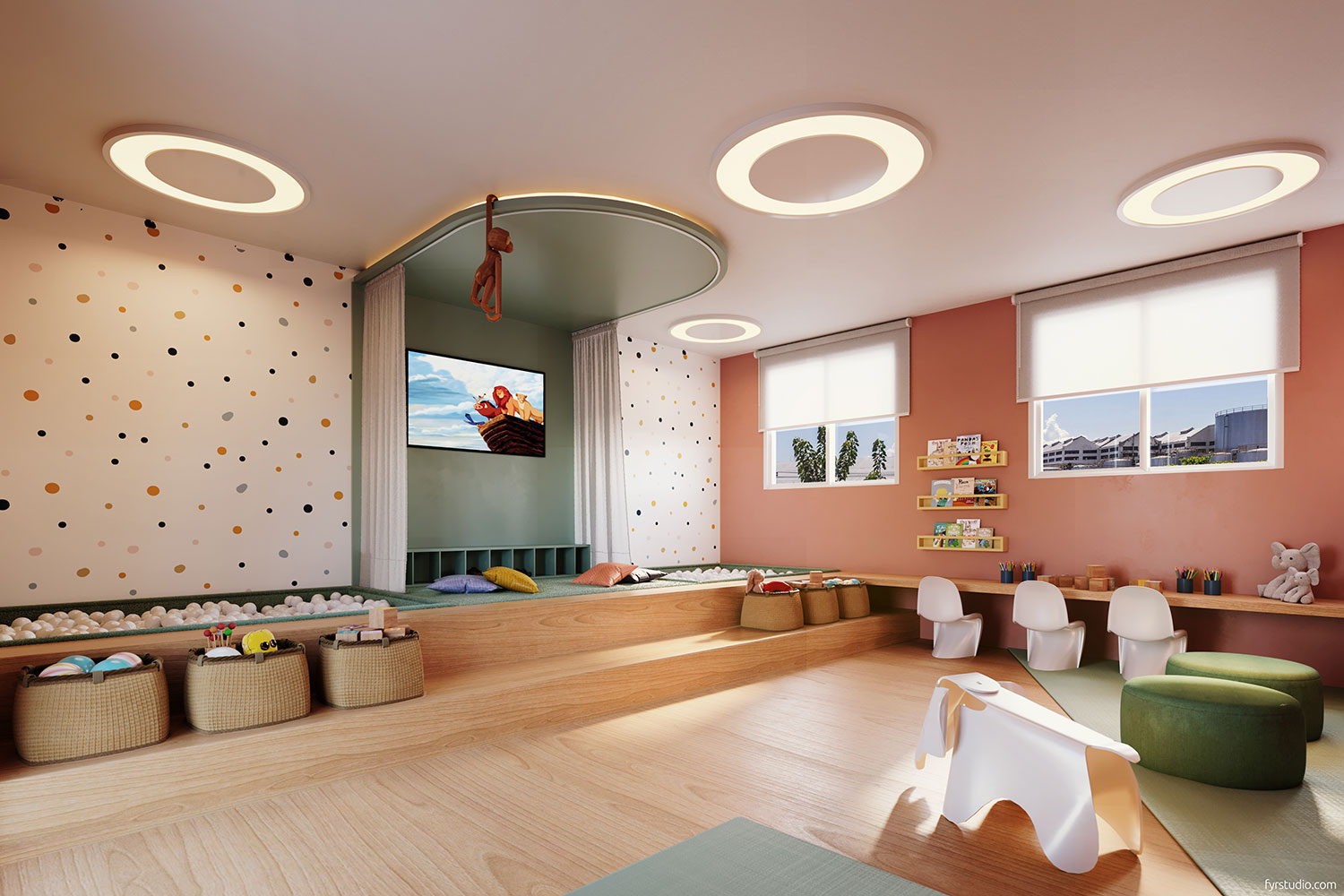 Brinquedoteca - Riva BeOn Porto Residencial