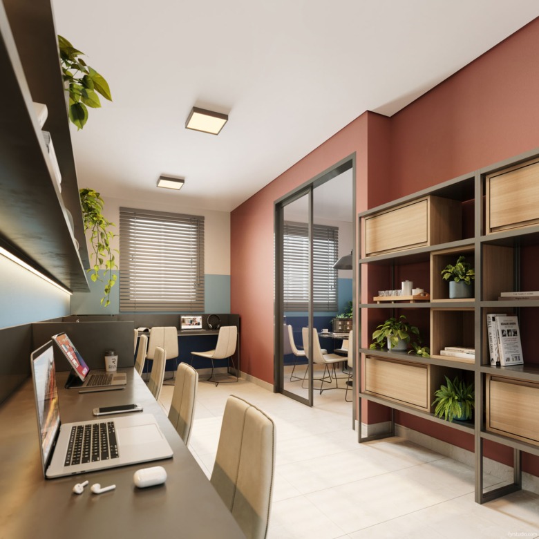 Riva BeOn Porto Residencial - Coworking
