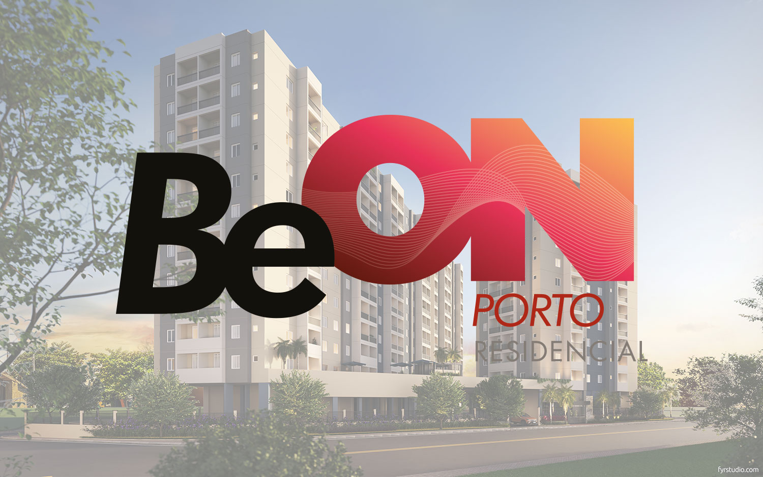 Fachada Logo - Riva BeOn Porto Residencial