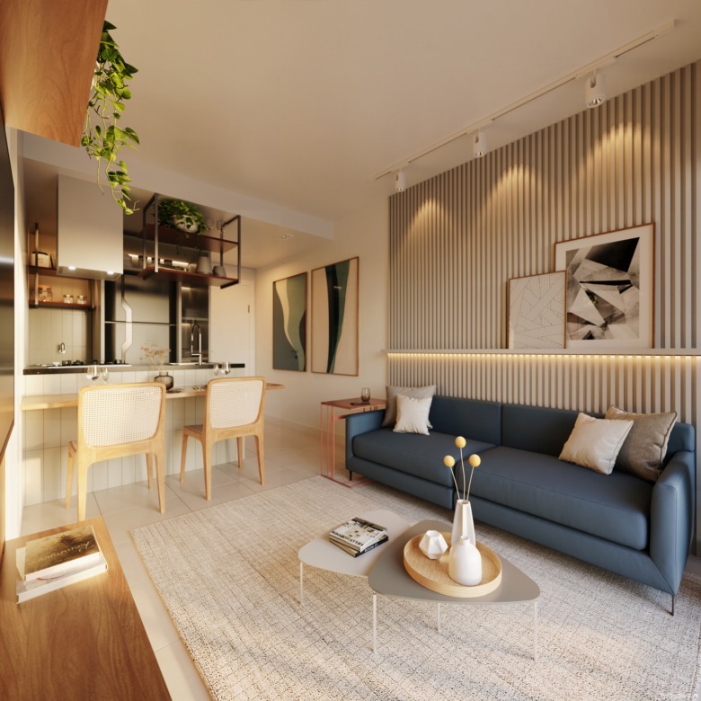 Living 2 - Riva BeOn Porto Residencial