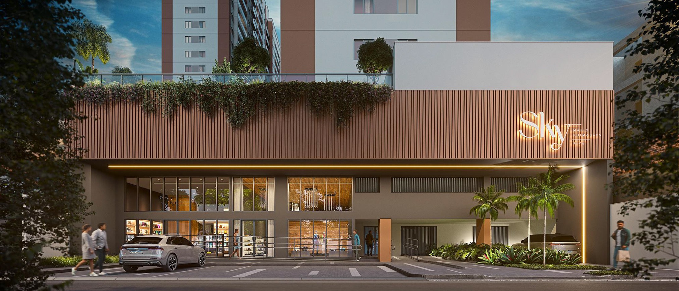 Sky Mário Guimarães - Portaria Fachada