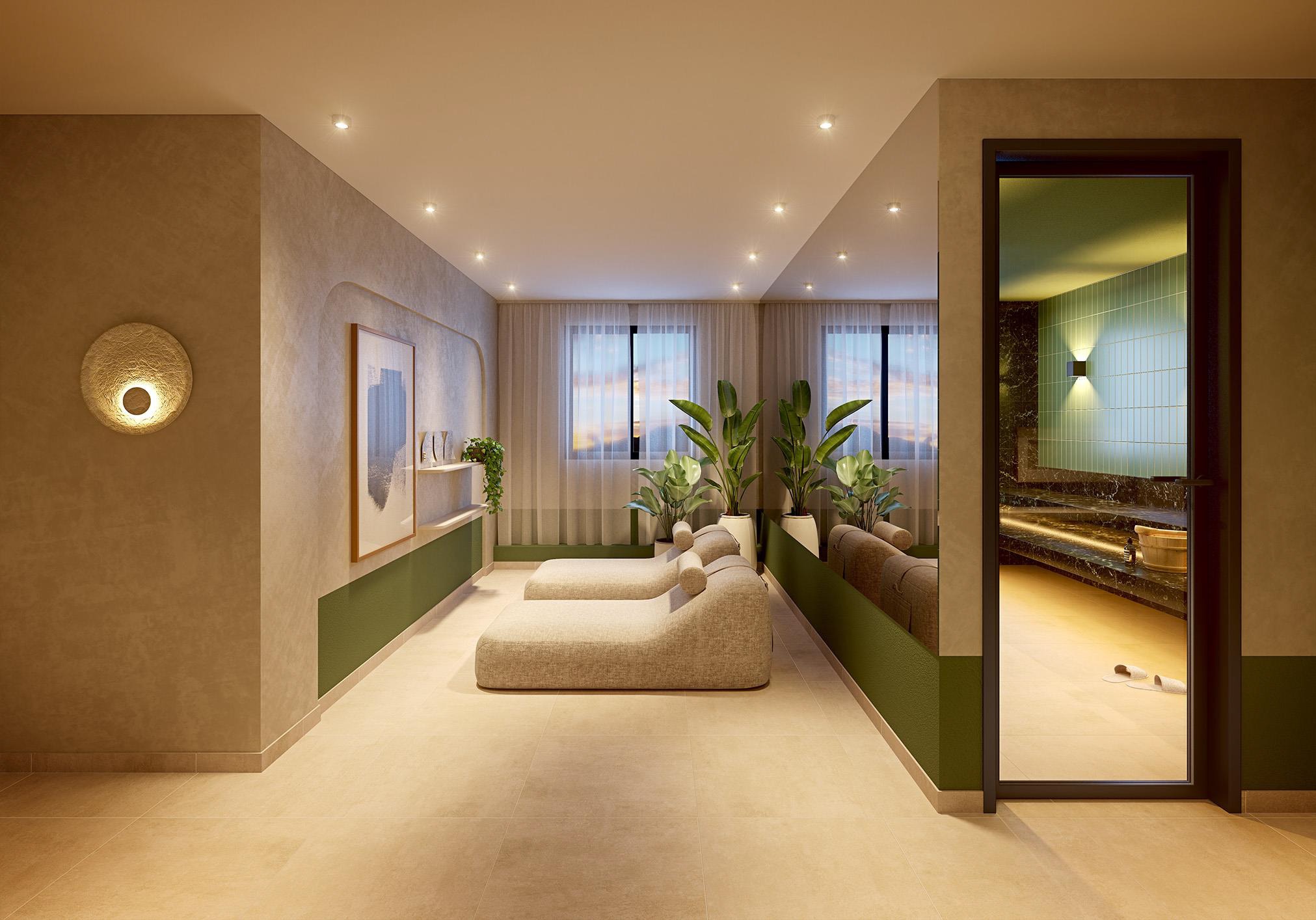 Sky Mário Guimarães - Sauna e Repouso