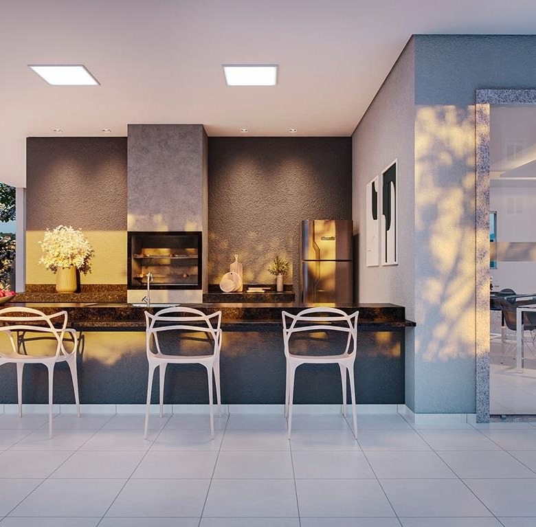 Residencial Paineiras - Churrasqueira e Salão de Festas