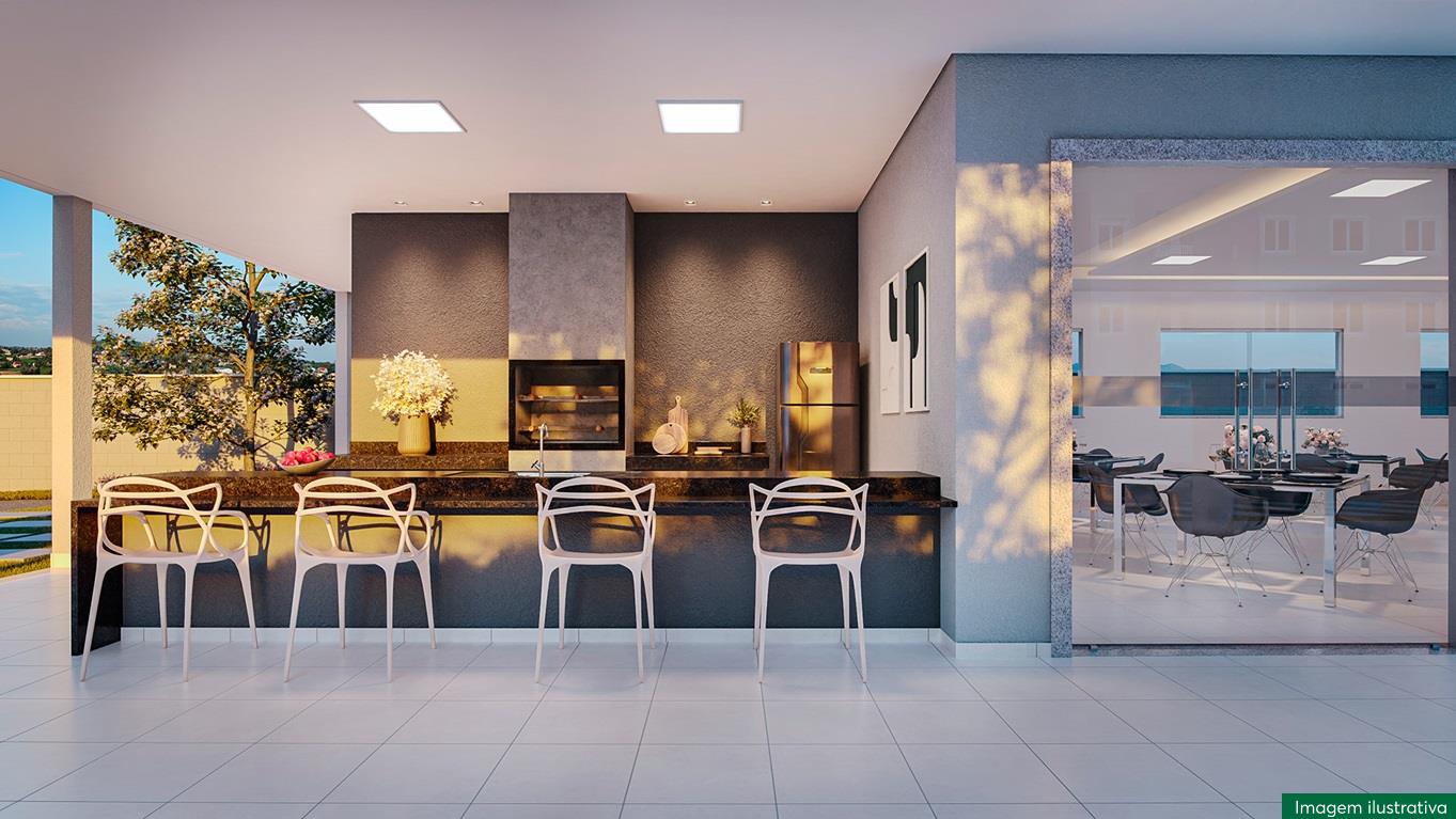 Residencial Paineiras - Churrasqueira e Salão de Festas