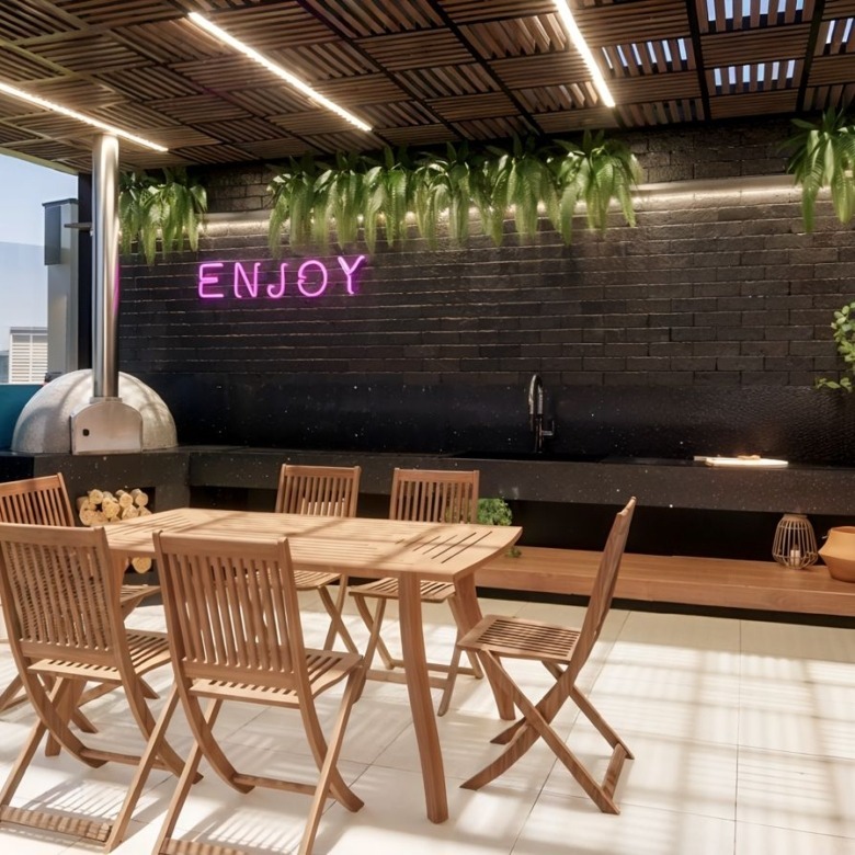 Atmos Housi Mário Guimarães - Área Gourmet