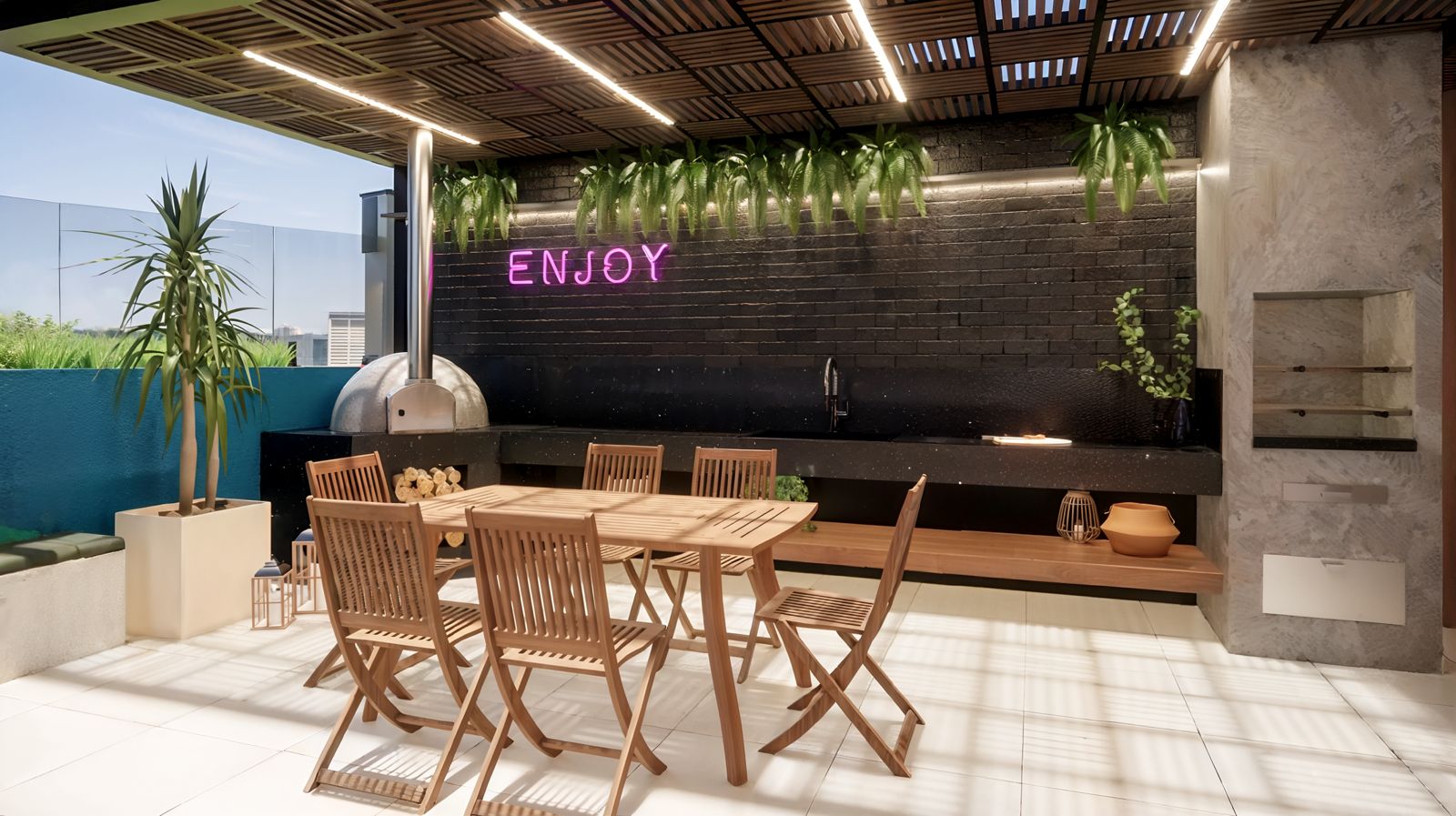 Atmos Housi Mário Guimarães - Área Gourmet