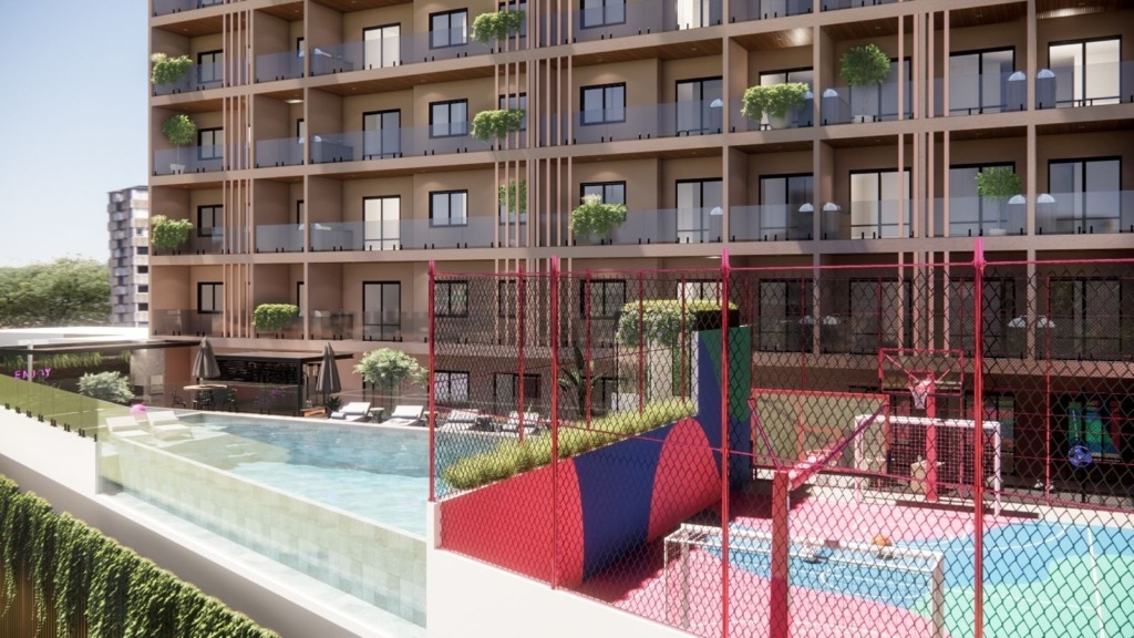 Atmos Housi Mário Guimarães - Quadra e Piscina