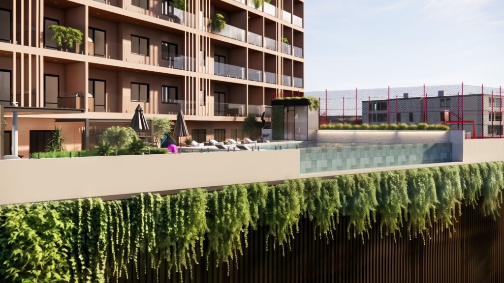 Atmos Housi Mário Guimarães - Piscina visão