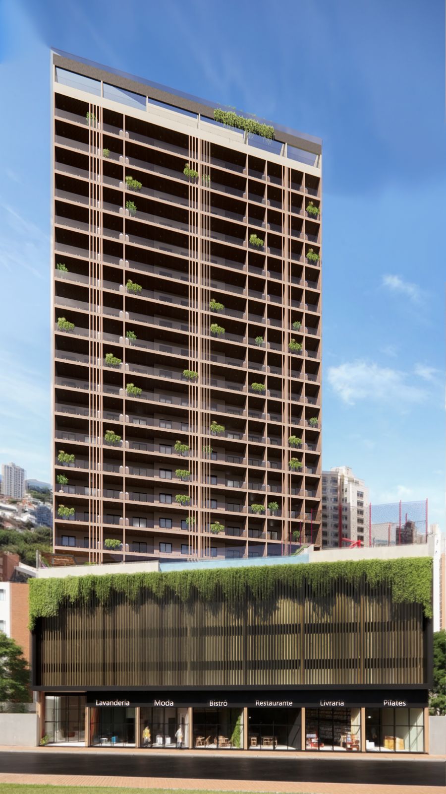 Atmos Housi Mário Guimarães - Fachada Apartamentos