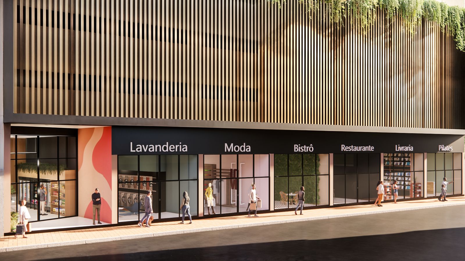 Atmos Housi Mário Guimarães - Fachada lojas