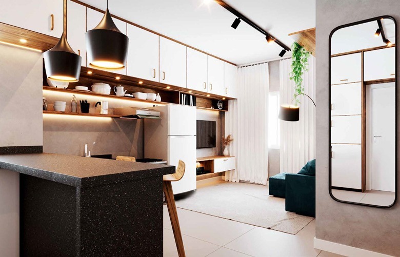 Quarto 1Q - Residencial Sintonia em Mesquita