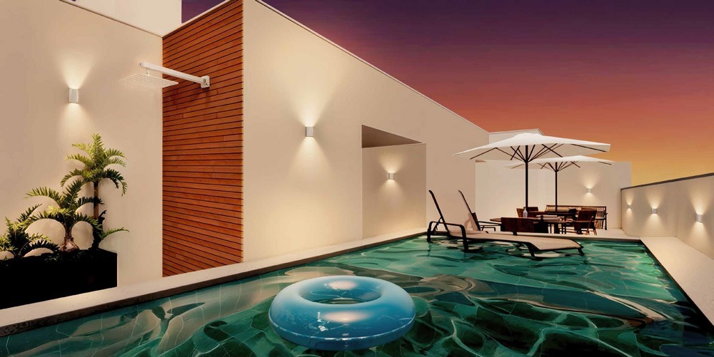 Piscina - Residencial Sintonia em Mesquita