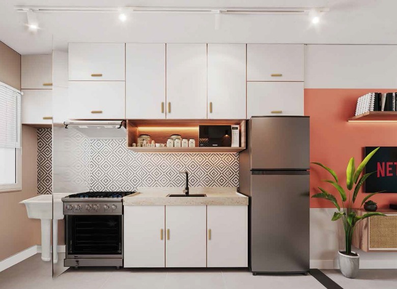 Sala área de serviço - Residencial Sintonia em Mesquita