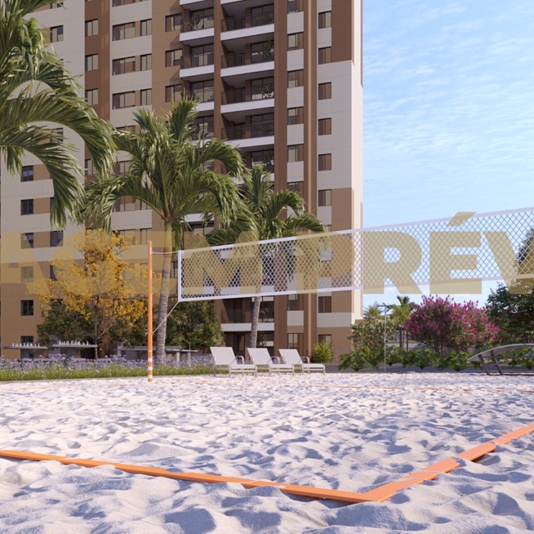 Quadra Areia - Uniq Condomínio Clube