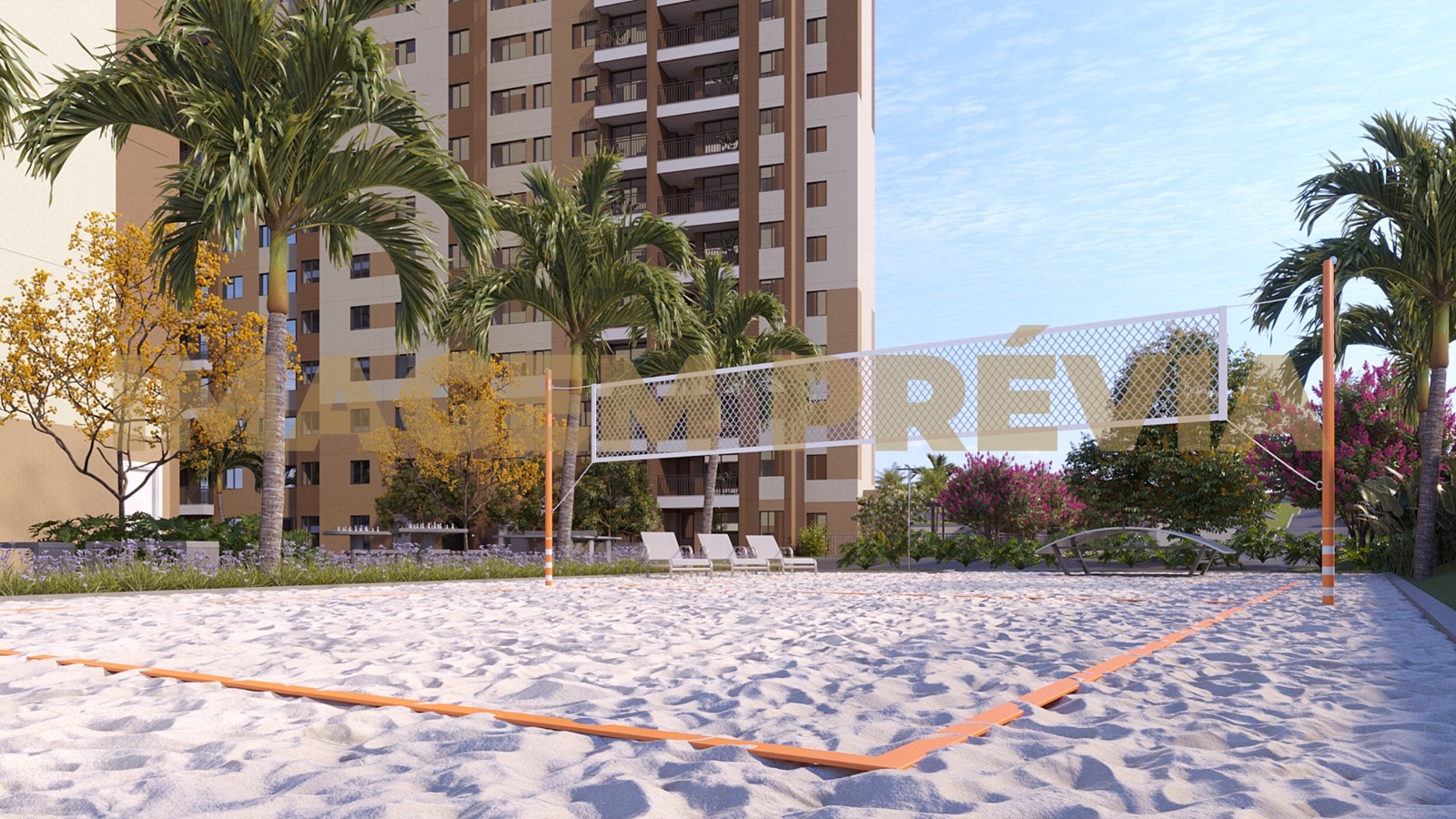 Quadra Areia - Uniq Condomínio Clube