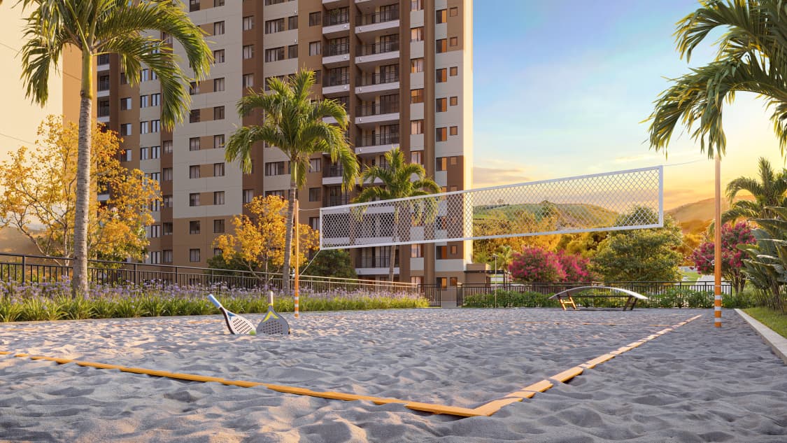 Quadra de Areia Uniq Nova Iguacu - Leo Cardoso Corretor