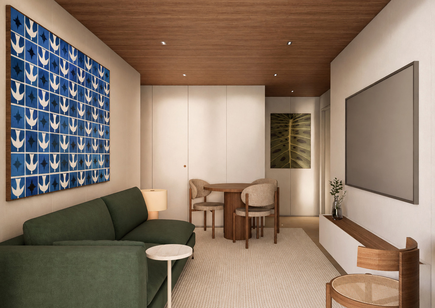 Fiore Residence - Sala de estar e jantar