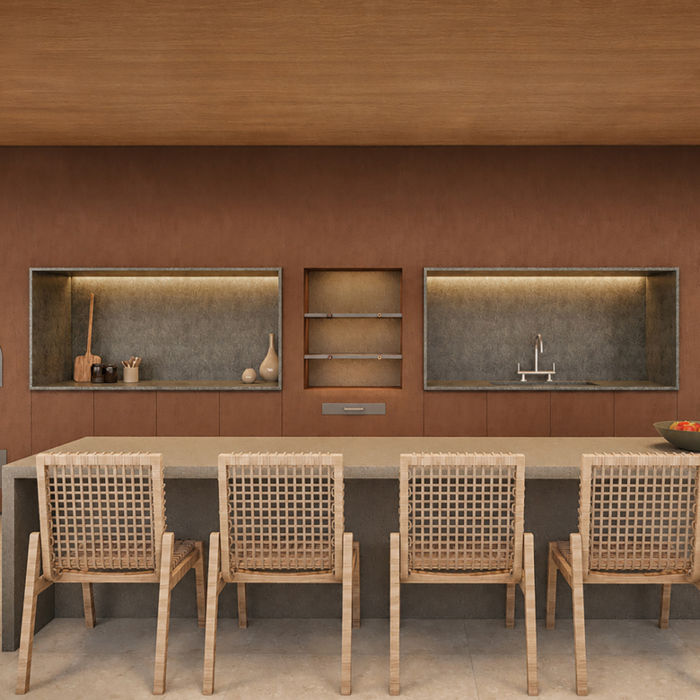 Fiore Residence - Área Gourmet 2