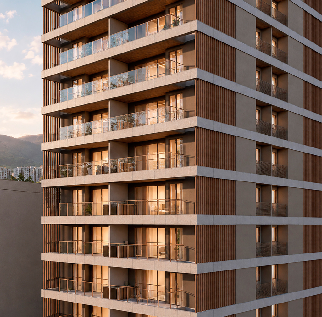 Fiore Residence - Detalhe Torre