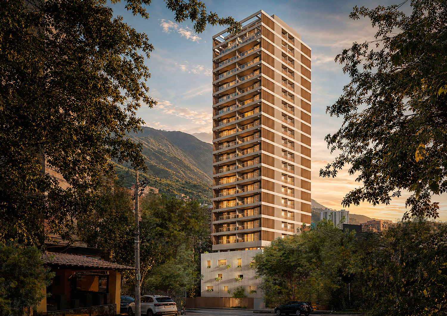 Fiore Residence - Torre perfil