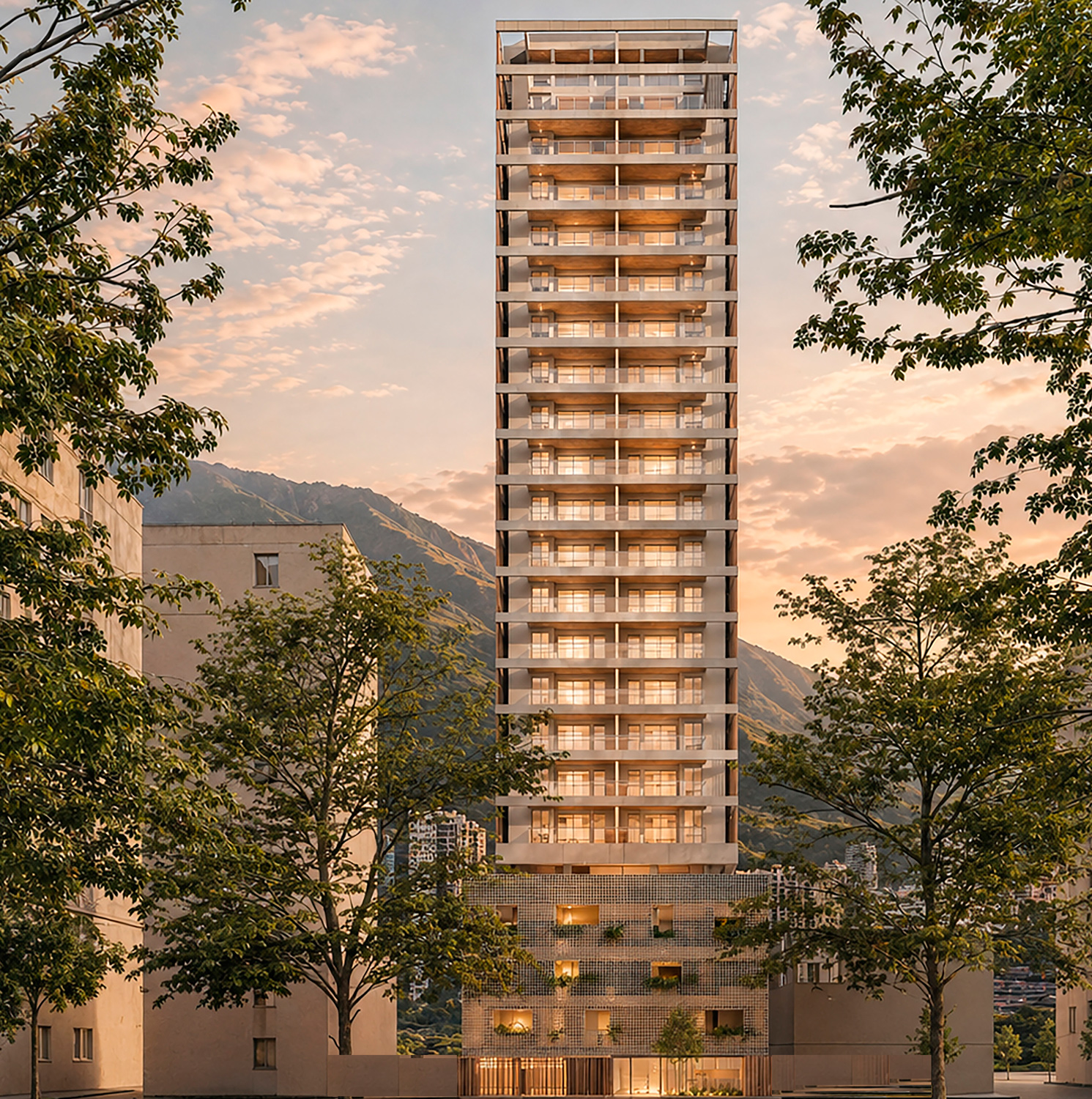 Fiore Residence - Torre frente